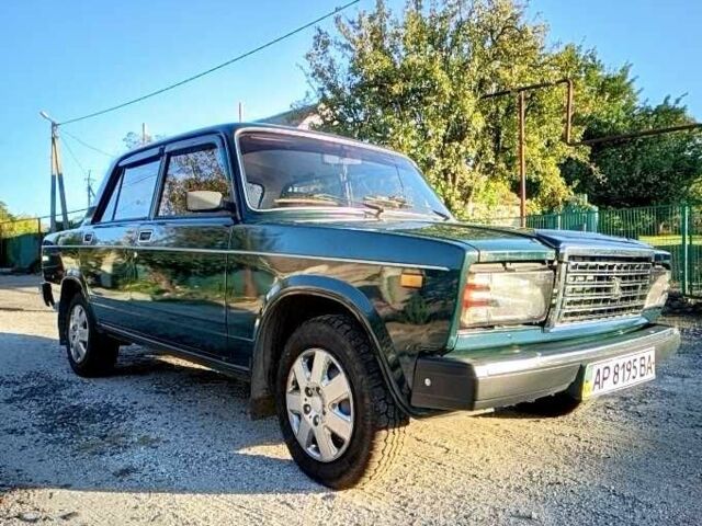 Зеленый ВАЗ 2107, объемом двигателя 0 л и пробегом 106 тыс. км за 1100 $, фото 1 на Automoto.ua