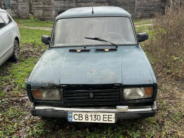 Зеленый ВАЗ 2107, объемом двигателя 1.5 л и пробегом 44 тыс. км за 358 $, фото 1 на Automoto.ua