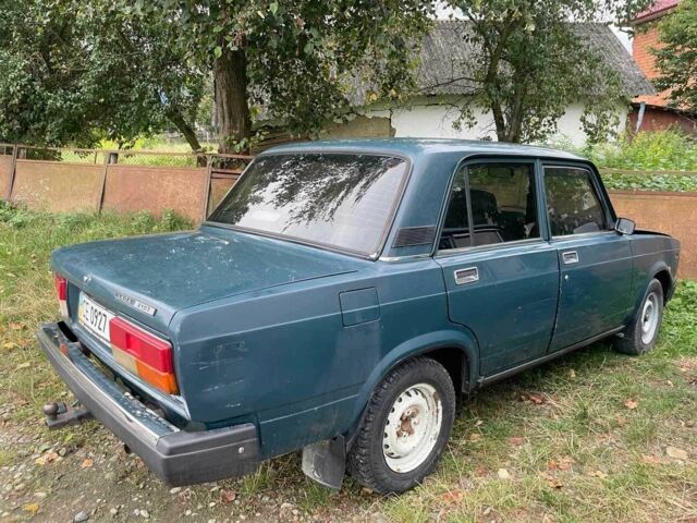 Зелений ВАЗ 2107, об'ємом двигуна 1.5 л та пробігом 130 тис. км за 750 $, фото 1 на Automoto.ua