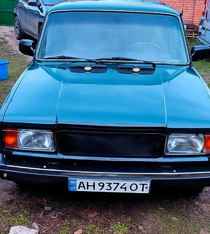 Зеленый ВАЗ 2107, объемом двигателя 1.5 л и пробегом 0 тыс. км за 1080 $, фото 1 на Automoto.ua