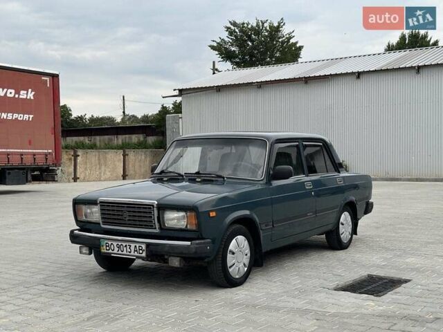 Зеленый ВАЗ 2107, объемом двигателя 1.5 л и пробегом 211 тыс. км за 1800 $, фото 1 на Automoto.ua