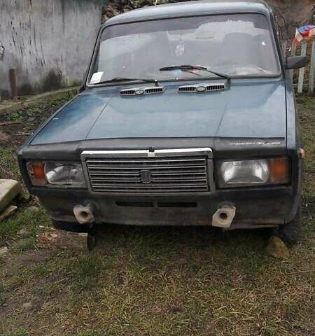 Зеленый ВАЗ 2107, объемом двигателя 3 л и пробегом 1000 тыс. км за 297 $, фото 1 на Automoto.ua