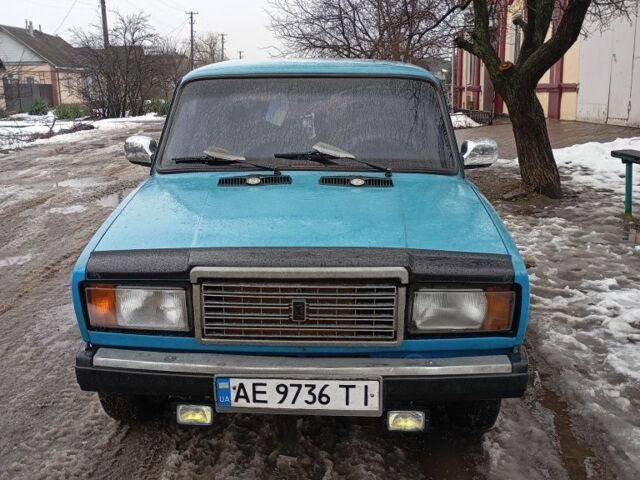 Зеленый ВАЗ 2107, объемом двигателя 1.5 л и пробегом 230 тыс. км за 1082 $, фото 1 на Automoto.ua