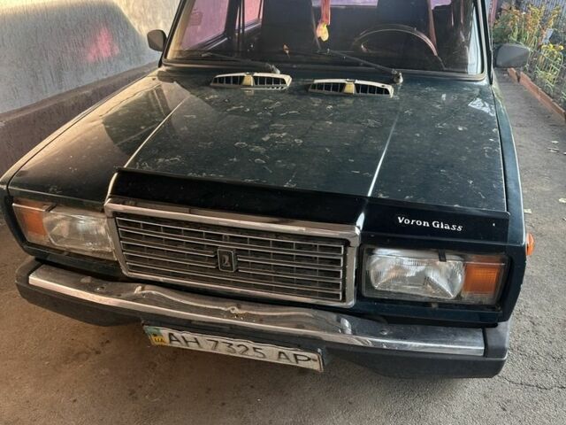 ВАЗ 2107 2005 в Дружковке на Automoto.ua Зеленый ВАЗ 2107, объемом двигателя 1.5 л и пробегом 3 тыс. км за 597 $, фото 1 на Automoto.ua