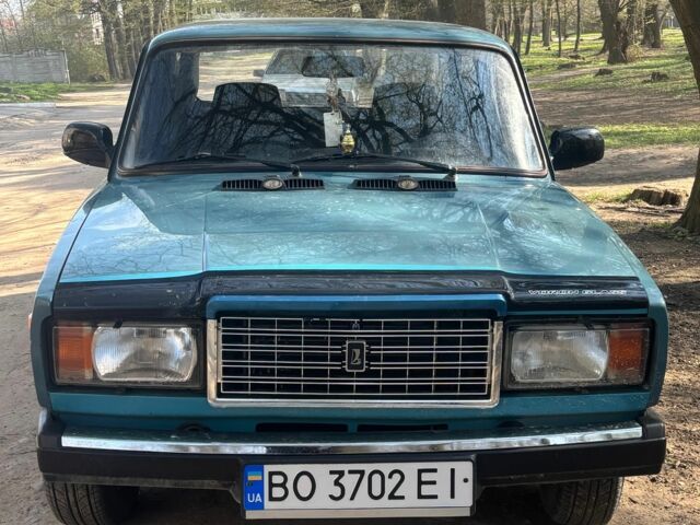 Зеленый ВАЗ 2107, объемом двигателя 1.5 л и пробегом 3 тыс. км за 1650 $, фото 1 на Automoto.ua