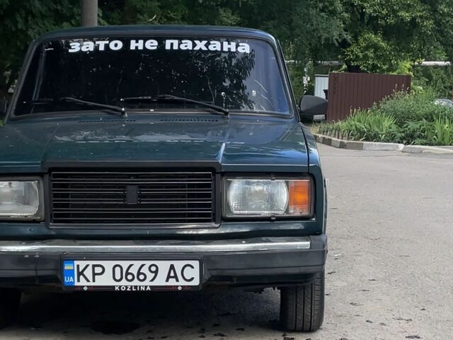 Зелений ВАЗ 2107, об'ємом двигуна 1.5 л та пробігом 85 тис. км за 999 $, фото 1 на Automoto.ua