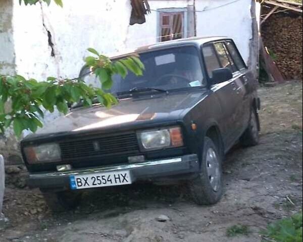 Зеленый ВАЗ 2107, объемом двигателя 1.5 л и пробегом 22 тыс. км за 845 $, фото 1 на Automoto.ua