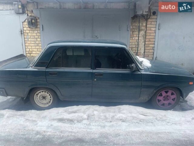 Зеленый ВАЗ 2107, объемом двигателя 1.45 л и пробегом 111 тыс. км за 850 $, фото 1 на Automoto.ua