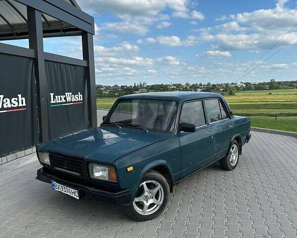 Зелений ВАЗ 2107, об'ємом двигуна 1.5 л та пробігом 120 тис. км за 700 $, фото 1 на Automoto.ua