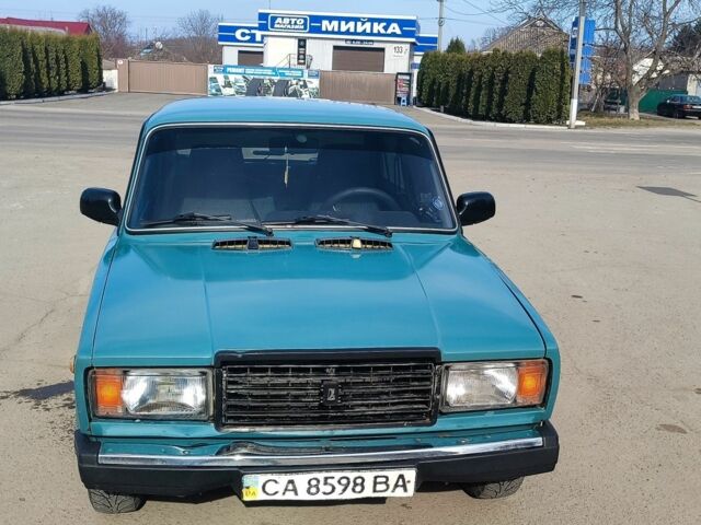 Зелений ВАЗ 2107, об'ємом двигуна 1.5 л та пробігом 276 тис. км за 1200 $, фото 1 на Automoto.ua