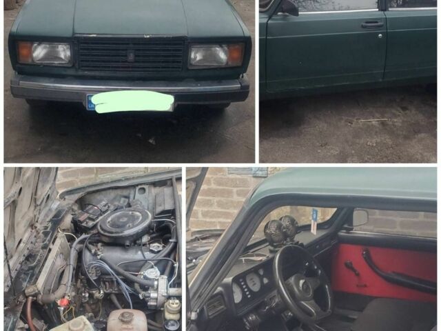 Зеленый ВАЗ 2107, объемом двигателя 0 л и пробегом 64 тыс. км за 953 $, фото 1 на Automoto.ua