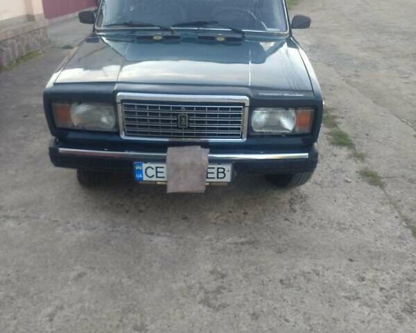 Зеленый ВАЗ 2107, объемом двигателя 1.5 л и пробегом 82 тыс. км за 1250 $, фото 1 на Automoto.ua