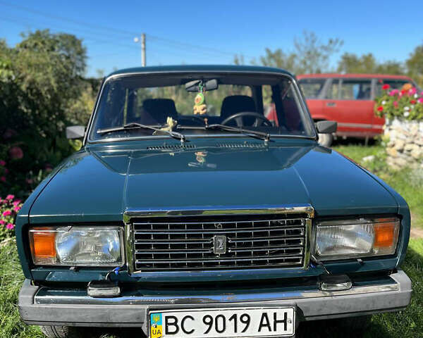 Зелений ВАЗ 2107, об'ємом двигуна 1.46 л та пробігом 100 тис. км за 900 $, фото 1 на Automoto.ua
