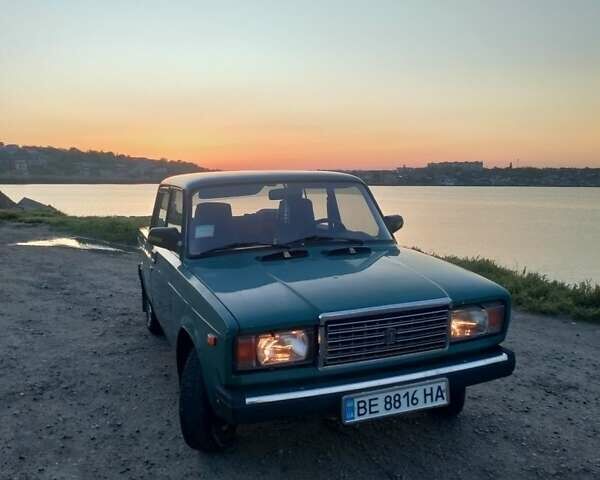 Зелений ВАЗ 2107, об'ємом двигуна 1.5 л та пробігом 270 тис. км за 900 $, фото 1 на Automoto.ua
