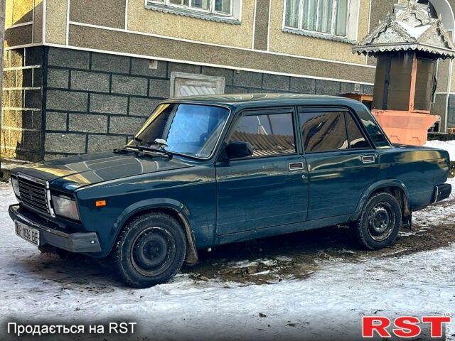 Зелений ВАЗ 2107, об'ємом двигуна 1.5 л та пробігом 75 тис. км за 1300 $, фото 1 на Automoto.ua