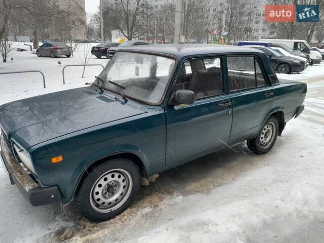 Зеленый ВАЗ 2107, объемом двигателя 1.5 л и пробегом 53 тыс. км за 1450 $, фото 1 на Automoto.ua