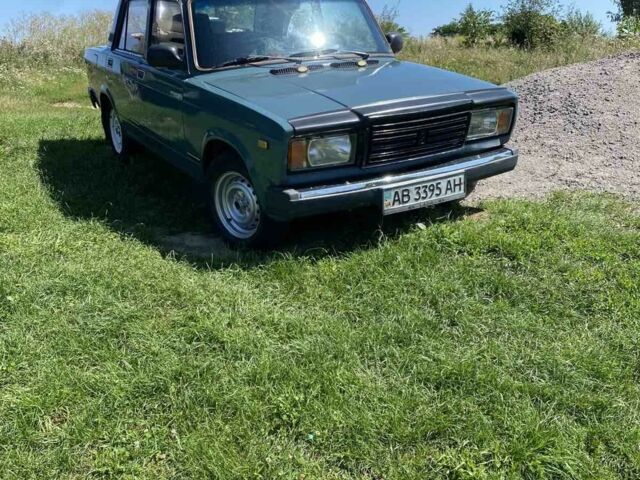 Зеленый ВАЗ 2107, объемом двигателя 1.5 л и пробегом 180 тыс. км за 1350 $, фото 1 на Automoto.ua