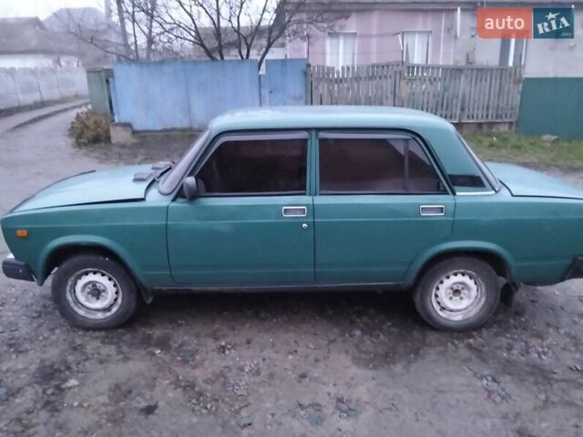 Зелений ВАЗ 2107, об'ємом двигуна 1.45 л та пробігом 98 тис. км за 1300 $, фото 1 на Automoto.ua