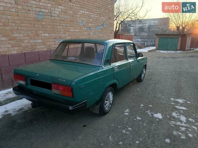 Зеленый ВАЗ 2107, объемом двигателя 1.45 л и пробегом 100 тыс. км за 1750 $, фото 1 на Automoto.ua