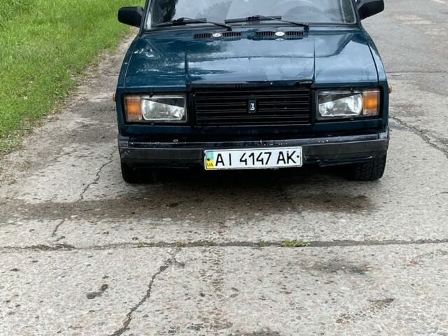 Зеленый ВАЗ 2107, объемом двигателя 1.3 л и пробегом 100 тыс. км за 1200 $, фото 1 на Automoto.ua