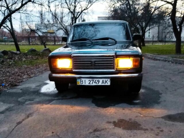 Зелений ВАЗ 2107, об'ємом двигуна 1.6 л та пробігом 95 тис. км за 2300 $, фото 1 на Automoto.ua