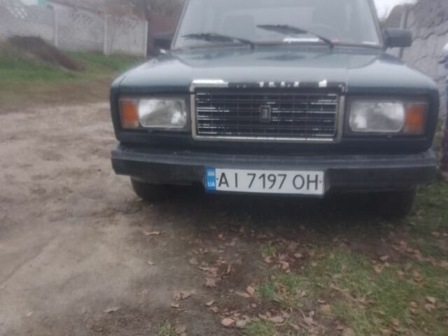 Зелений ВАЗ 2107, об'ємом двигуна 1.5 л та пробігом 7 тис. км за 381 $, фото 1 на Automoto.ua