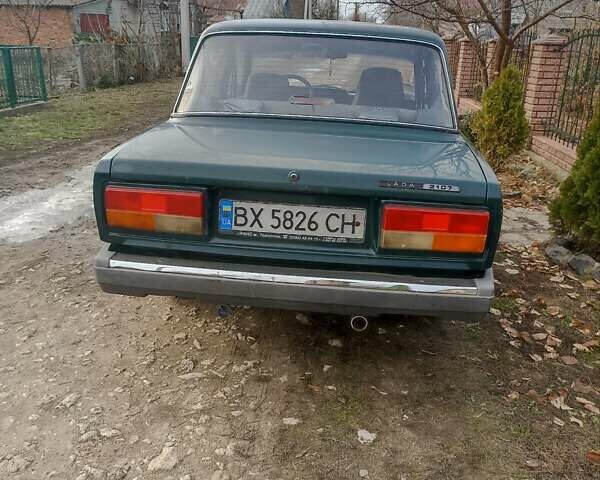 Зеленый ВАЗ 2107, объемом двигателя 1.6 л и пробегом 75 тыс. км за 1850 $, фото 1 на Automoto.ua