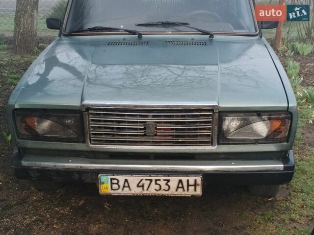 Зеленый ВАЗ 2107, объемом двигателя 1.45 л и пробегом 100 тыс. км за 1257 $, фото 1 на Automoto.ua