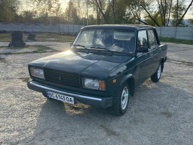 Зеленый ВАЗ 2107, объемом двигателя 1.5 л и пробегом 130 тыс. км за 700 $, фото 1 на Automoto.ua