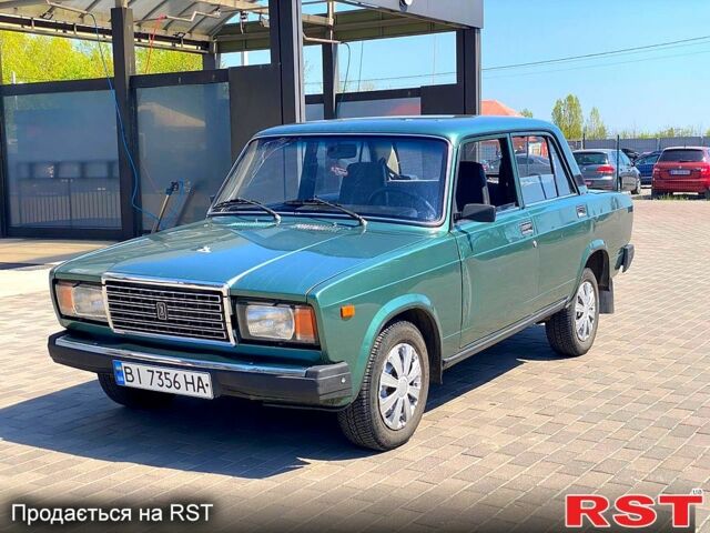 Зеленый ВАЗ 2107, объемом двигателя 1.5 л и пробегом 108 тыс. км за 1399 $, фото 1 на Automoto.ua