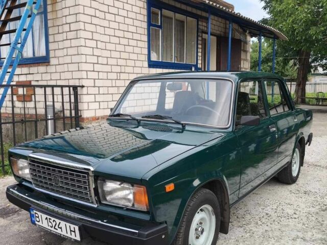 Зелений ВАЗ 2107, об'ємом двигуна 1.5 л та пробігом 73 тис. км за 2500 $, фото 1 на Automoto.ua