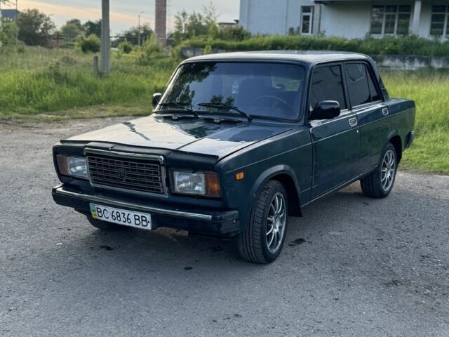 Зеленый ВАЗ 2107, объемом двигателя 1.5 л и пробегом 51 тыс. км за 950 $, фото 1 на Automoto.ua
