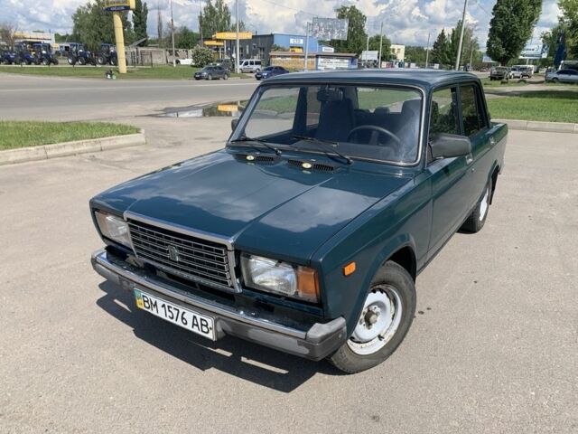 Зеленый ВАЗ 2107, объемом двигателя 1.6 л и пробегом 139 тыс. км за 1450 $, фото 1 на Automoto.ua