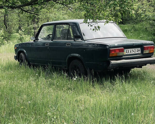 Зеленый ВАЗ 2107, объемом двигателя 1.6 л и пробегом 34 тыс. км за 1100 $, фото 1 на Automoto.ua