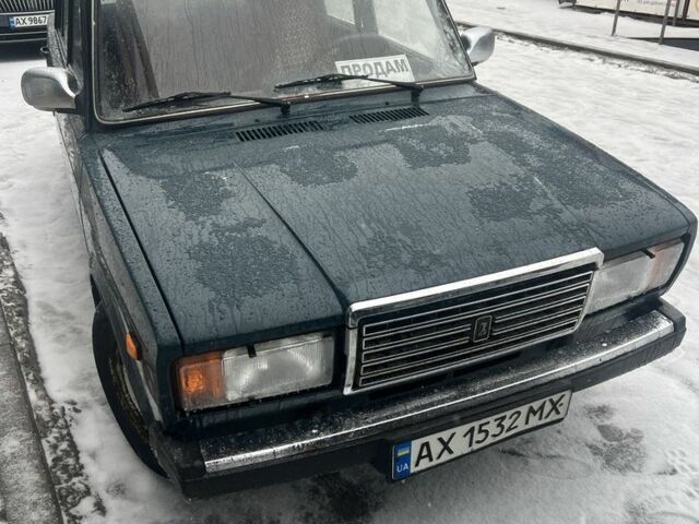 Зелений ВАЗ 2107, об'ємом двигуна 1.5 л та пробігом 103 тис. км за 1600 $, фото 1 на Automoto.ua