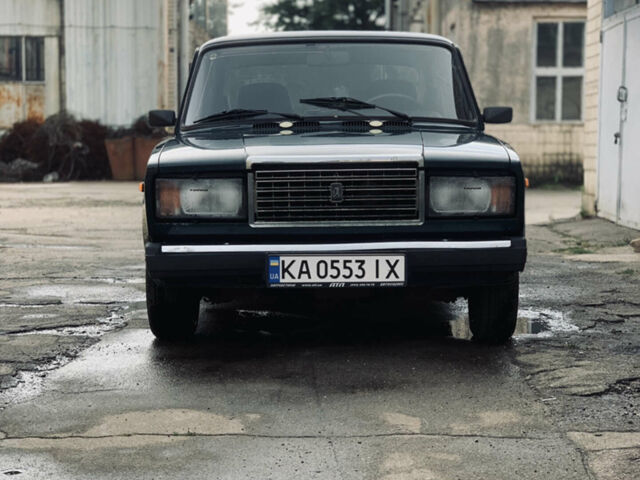 Зеленый ВАЗ 2107, объемом двигателя 1.6 л и пробегом 126 тыс. км за 1600 $, фото 1 на Automoto.ua