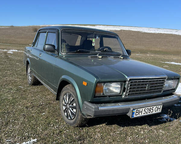 Зеленый ВАЗ 2107, объемом двигателя 1.45 л и пробегом 33 тыс. км за 1500 $, фото 1 на Automoto.ua