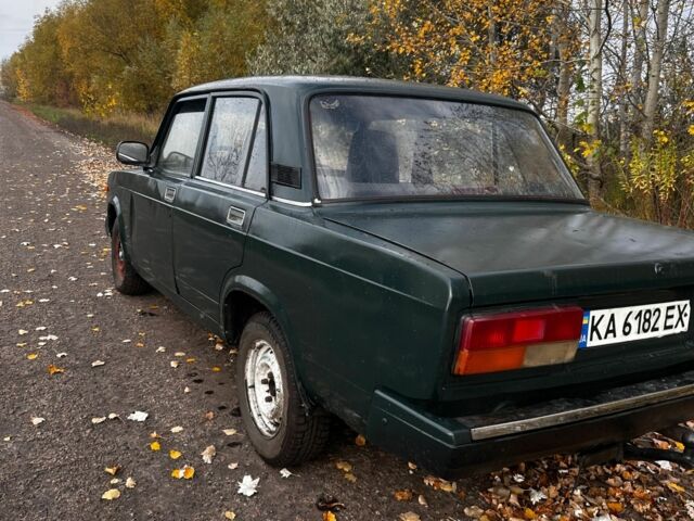 Зелений ВАЗ 2107, об'ємом двигуна 1.5 л та пробігом 200 тис. км за 847 $, фото 1 на Automoto.ua