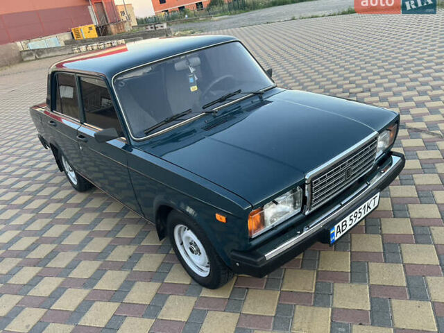 Зеленый ВАЗ 2107, объемом двигателя 1.45 л и пробегом 97 тыс. км за 2099 $, фото 1 на Automoto.ua