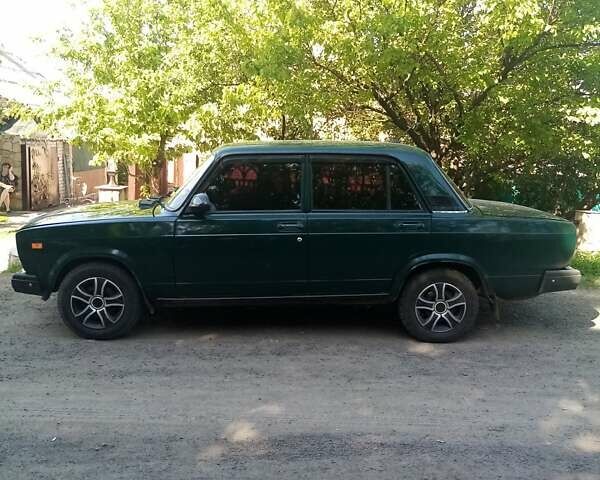 Зелений ВАЗ 2107, об'ємом двигуна 1.5 л та пробігом 75 тис. км за 1900 $, фото 1 на Automoto.ua
