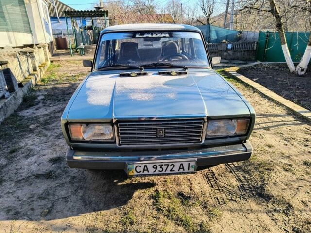 Зеленый ВАЗ 2107, объемом двигателя 1.5 л и пробегом 160 тыс. км за 1750 $, фото 1 на Automoto.ua