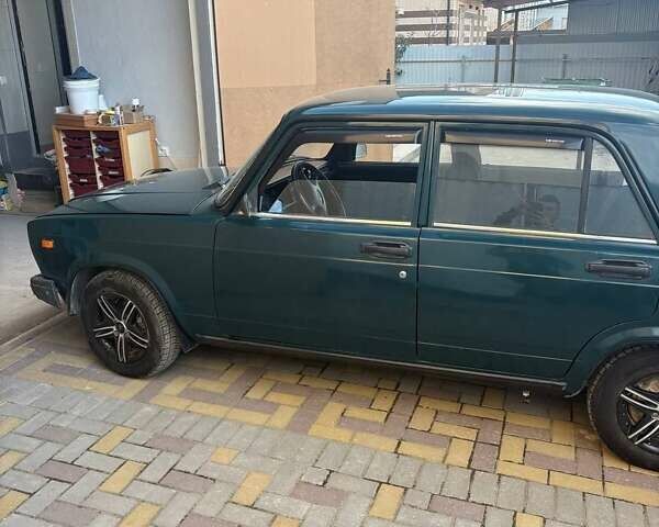 Зеленый ВАЗ 2107, объемом двигателя 1.4 л и пробегом 102 тыс. км за 1450 $, фото 1 на Automoto.ua