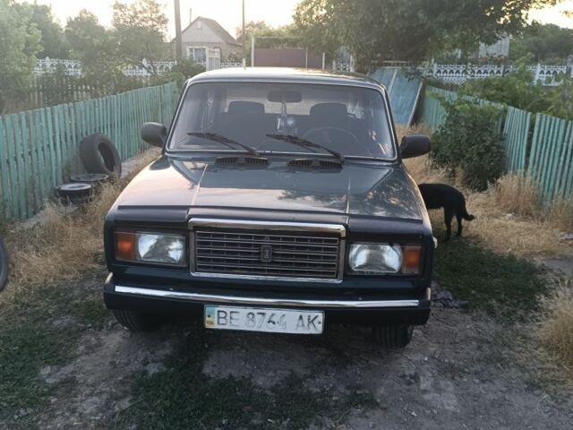 Зелений ВАЗ 2107, об'ємом двигуна 1.7 л та пробігом 300 тис. км за 713 $, фото 1 на Automoto.ua