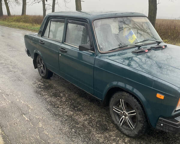 Зеленый ВАЗ 2107, объемом двигателя 1.45 л и пробегом 120 тыс. км за 1500 $, фото 1 на Automoto.ua