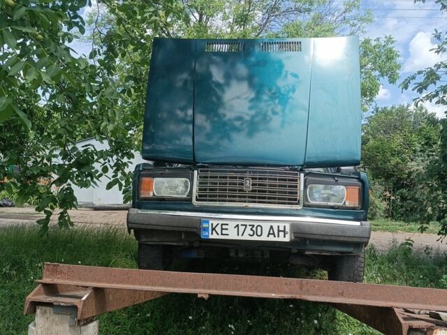 Зеленый ВАЗ 2107, объемом двигателя 1.5 л и пробегом 1 тыс. км за 627 $, фото 1 на Automoto.ua