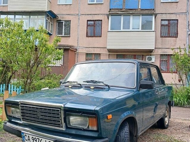Зелений ВАЗ 2107, об'ємом двигуна 1.45 л та пробігом 102 тис. км за 1600 $, фото 1 на Automoto.ua