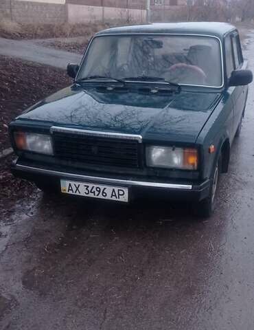 Зеленый ВАЗ 2107, объемом двигателя 1.5 л и пробегом 106 тыс. км за 1500 $, фото 1 на Automoto.ua