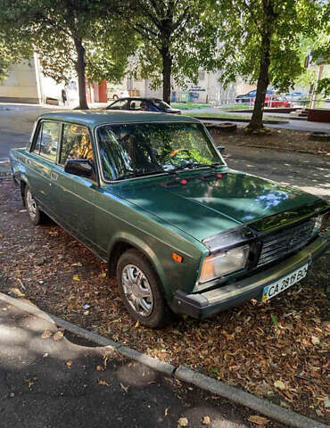 Зеленый ВАЗ 2107, объемом двигателя 1.6 л и пробегом 140 тыс. км за 1600 $, фото 1 на Automoto.ua
