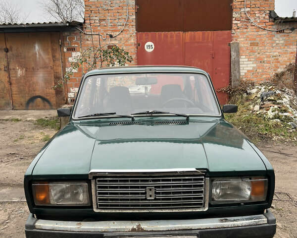 Зелений ВАЗ 2107, об'ємом двигуна 1.5 л та пробігом 100 тис. км за 1250 $, фото 1 на Automoto.ua