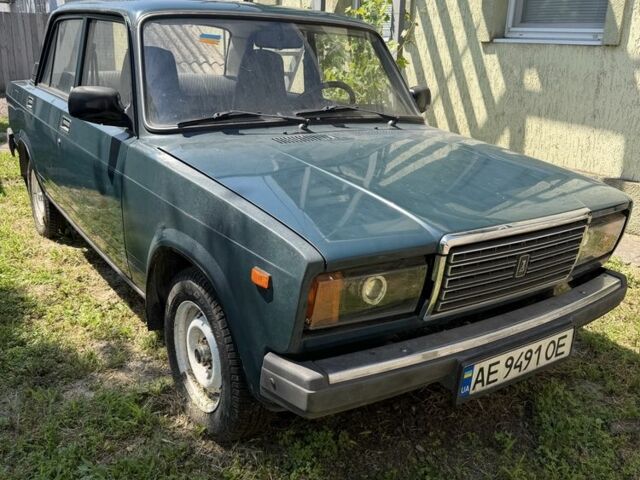 Зеленый ВАЗ 2107, объемом двигателя 1.5 л и пробегом 50 тыс. км за 1201 $, фото 1 на Automoto.ua